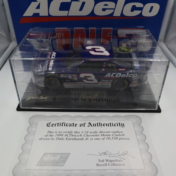 Dale Earnhardt Jr #3 Revell 1999 Chevrolet Monte Carlo ACDelco 1:24 Diecast Car - Picture 3 of 7